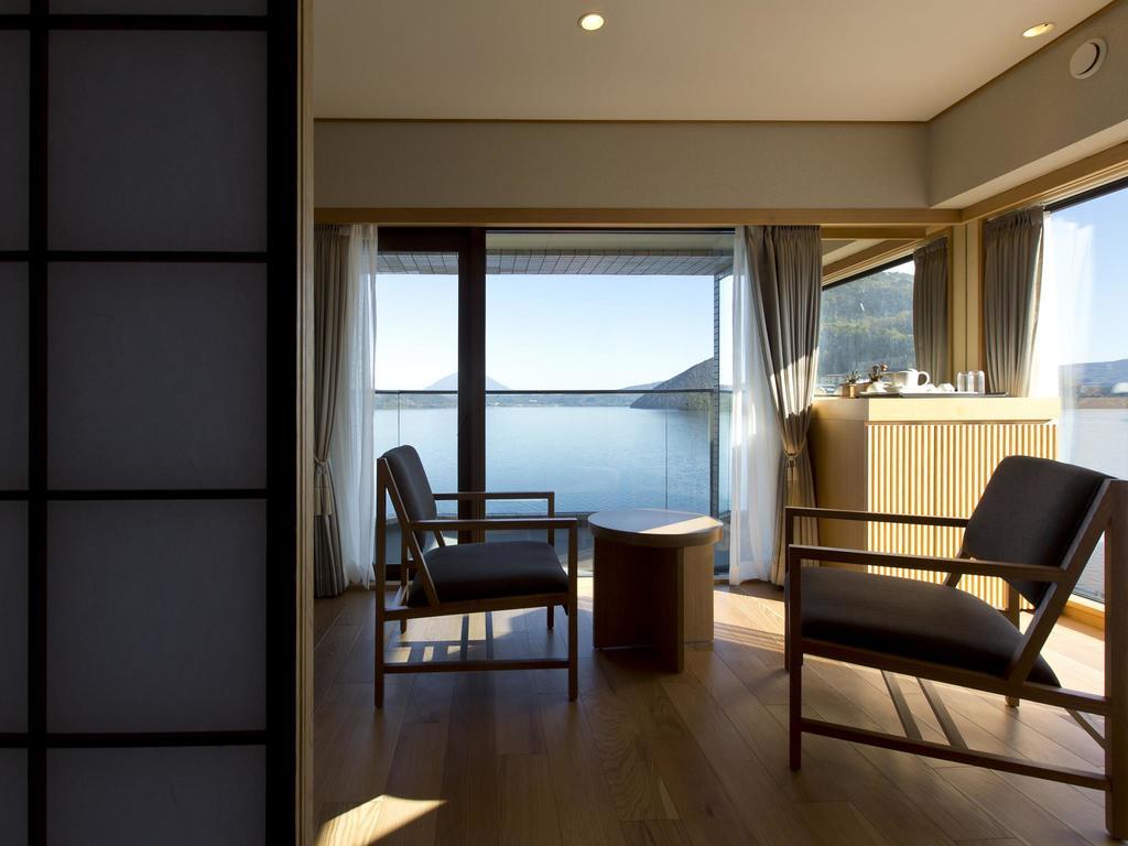 The Lake View Toya Nonokaze Resort Toyako Exterior foto